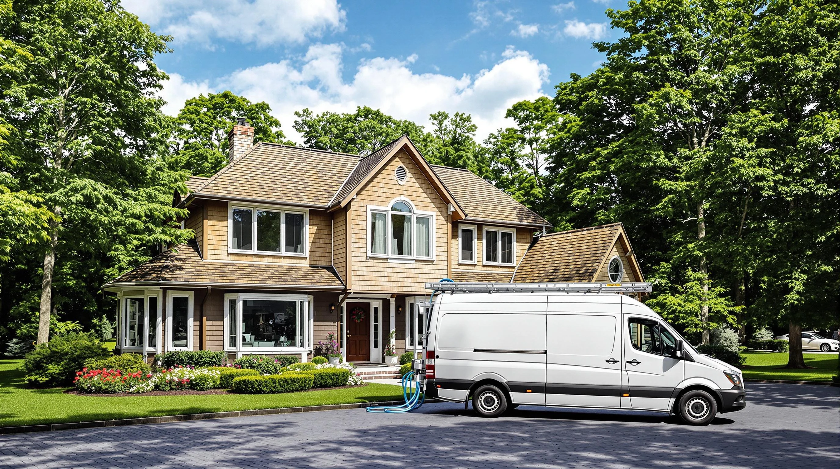 Centennial Dryer Vent Cleaning dryer vent cleaning crew working in Greenwood Village, CO