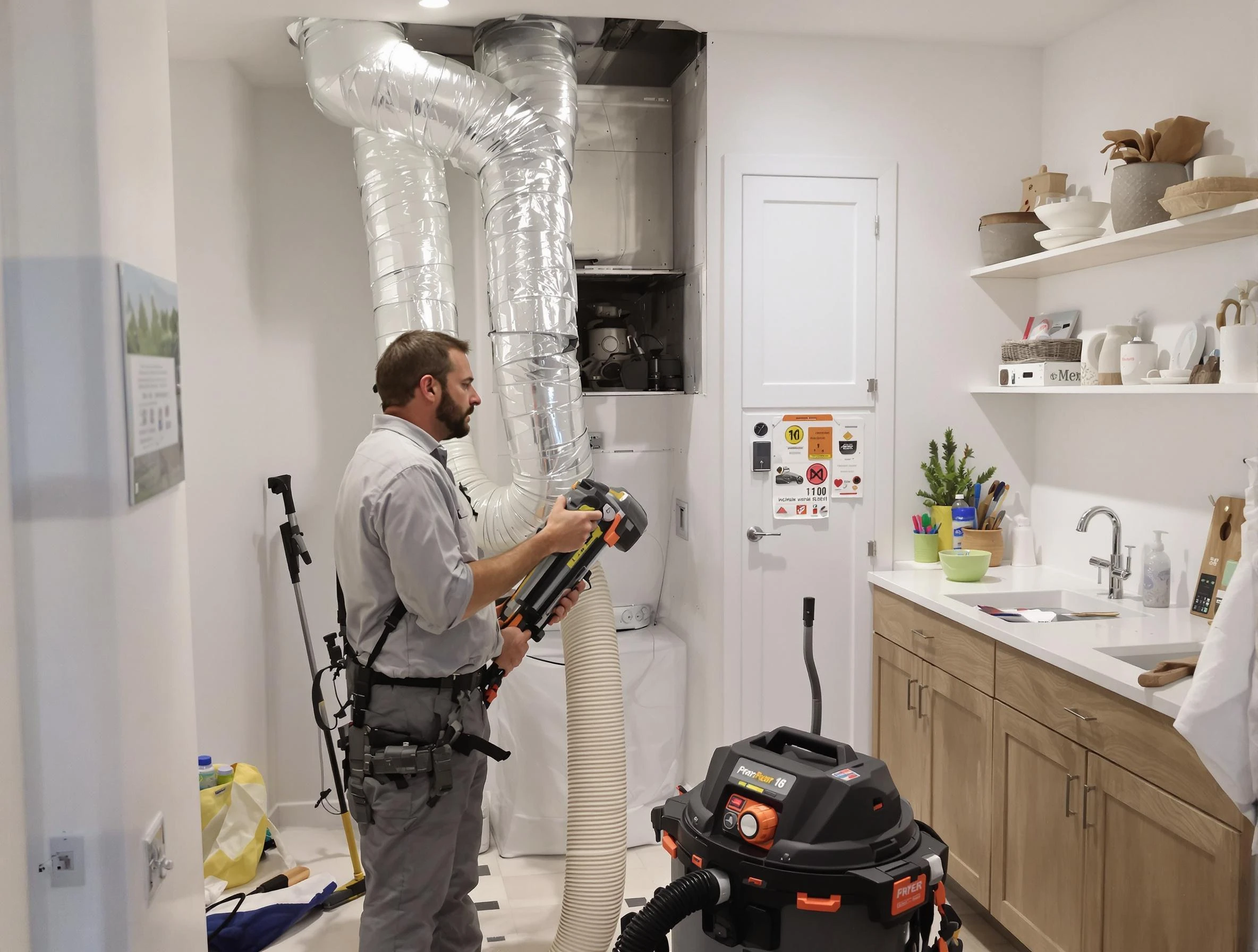 Clogged Dryer Vent Cleaning in Centennial