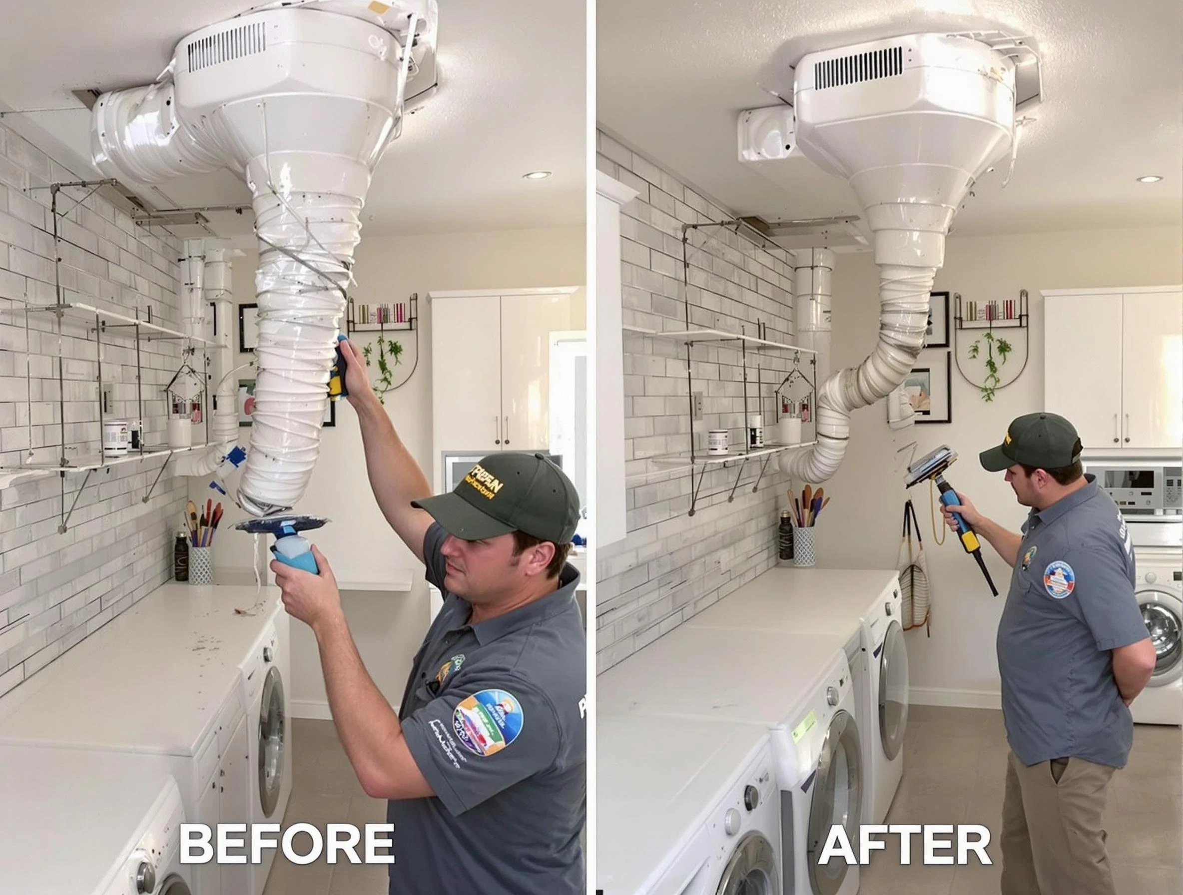 Professional dryer exhaust vent cleaning by Centennial Dryer Vent Cleaning in Centennial